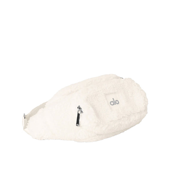 Alo Yoga Women's Sherpa Explorer Fanny Pack Ivory