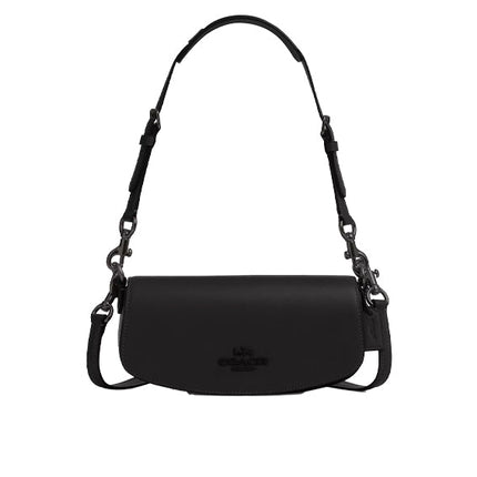 Coach Women's Andrea Small Shoulder Bag  Black Copper/Black