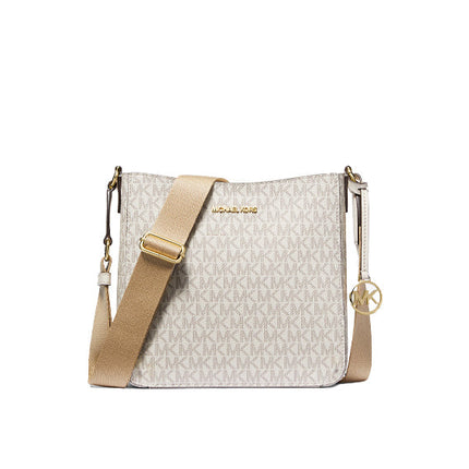 Michael Kors Women's Jet Set Travel Small Signature Logo Messenger Bag Lt Crm Multi