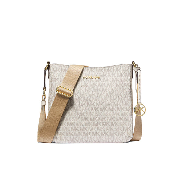 Michael Kors Women's Jet Set Travel Small Signature Logo Messenger Bag Lt Crm Multi