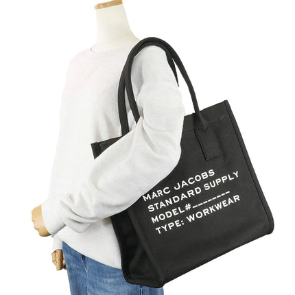 Marc Jacobs Women's Canvas Supply Standart Tote Bag Black