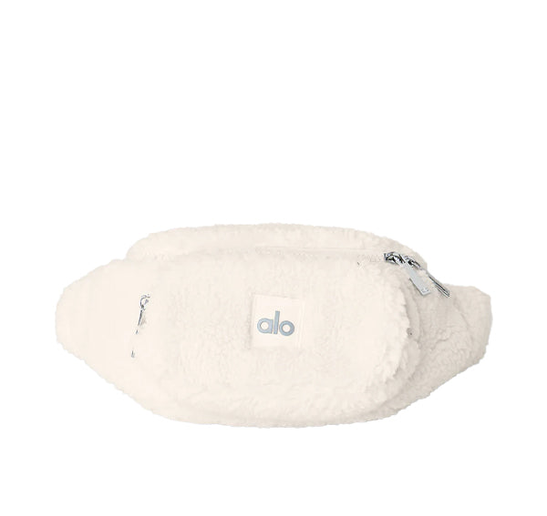 Alo Yoga Women's Sherpa Explorer Fanny Pack Ivory