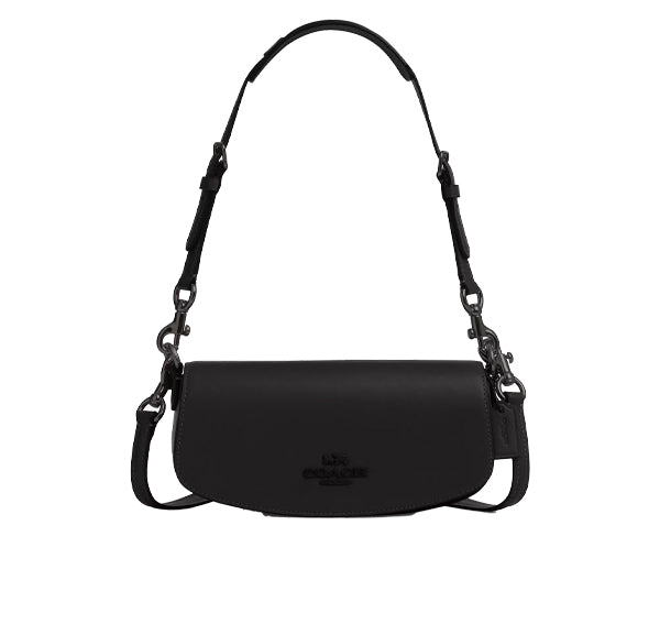 Coach Women's Andrea Small Shoulder Bag  Black Copper/Black