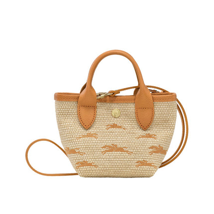 Longchamp Women's Le Painer Pliage Xs Basket Apricot