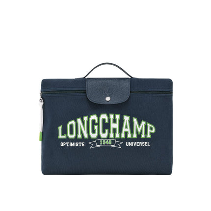 Longchamp Women's Le Pliage Collection Briefcase Navy