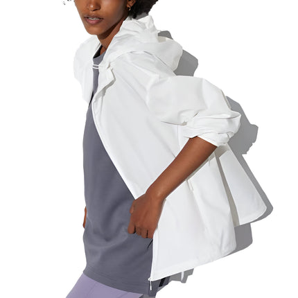 Uniqlo Women's Pocketable Uv Protection Parka Off White