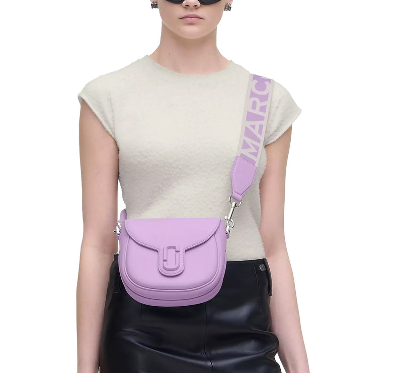 Marc Jacobs Women's The Covered J Marc Saddle Bag Wisteria