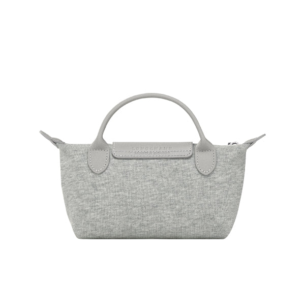 Longchamp Women's Le Pliage Collection Pouch Grey - Ready to Ship