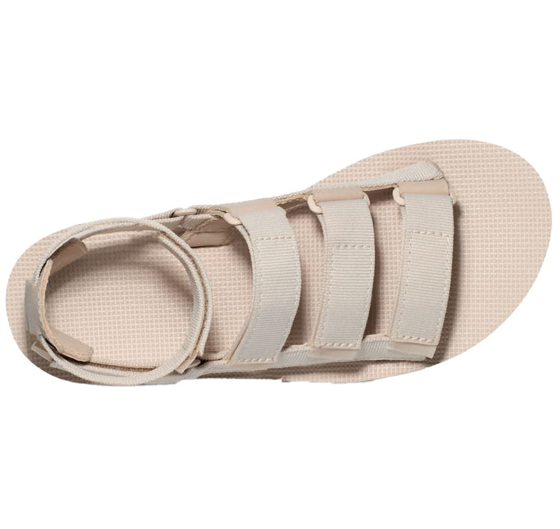 Teva Women's Off-White Flatform Mevia Sandals Birch