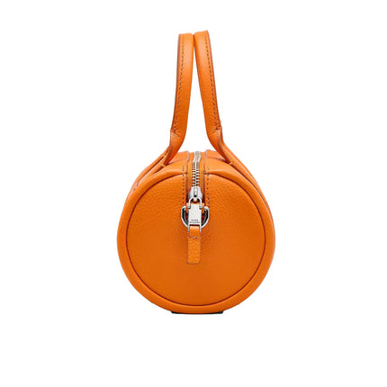 Marc Jacobs Women's The Leather Mini Duffle Bag Tangerine