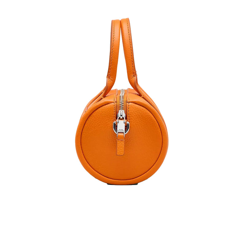 Marc Jacobs Women's The Leather Mini Duffle Bag Tangerine