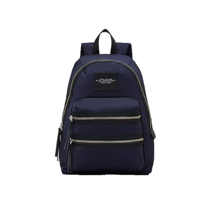 Marc Jacobs Women's The Biker Nylon Medium Backpack Midnight Blue