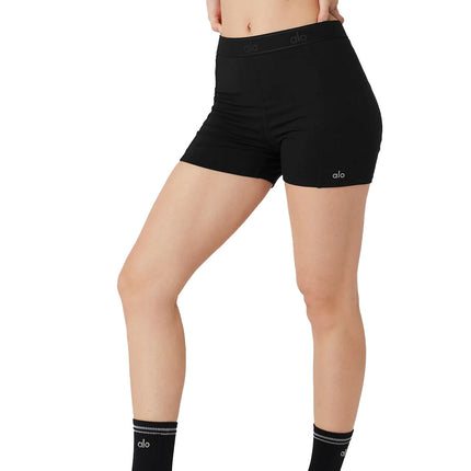 Alo Yoga Women's 4" Alosoft Showcase Short Black