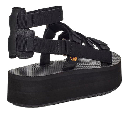 Teva Women's Black Flatform Mevia Sandals Black