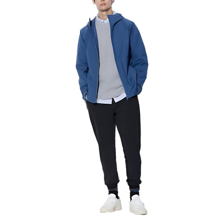 Uniqlo Men's Blocktech Parka 66 Blue