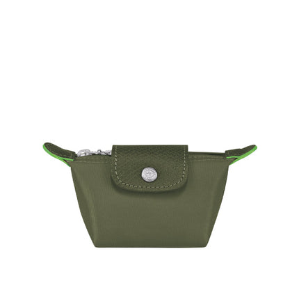 Longchamp Women's Le Pliage Green Coin Purse Forest