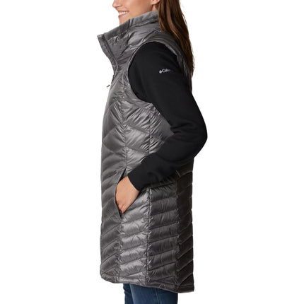 Columbia Women's Joy Peak Long Vest City Grey