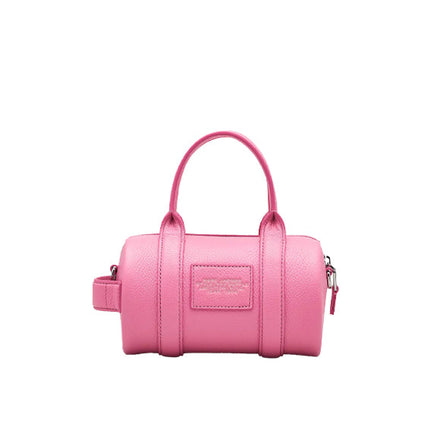 Marc Jacobs Women's The Leather Mini Duffle Bag Petal Pink