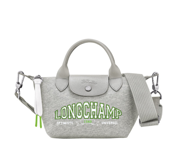 Longchamp Women's Le Pliage Collection Xs Handbag Grey