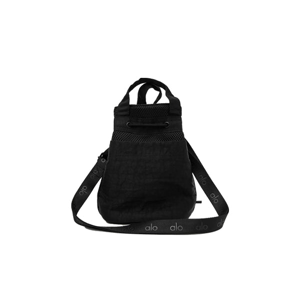 Alo Yoga Women's Crossy Body Bucket Bag Black