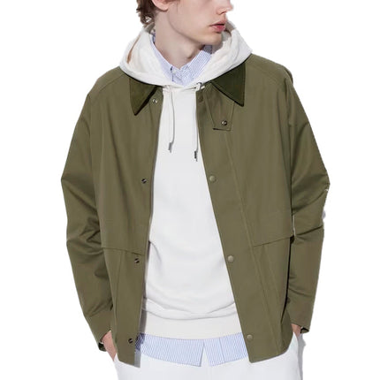 Uniqlo Men's Utility Short Blouson Olive