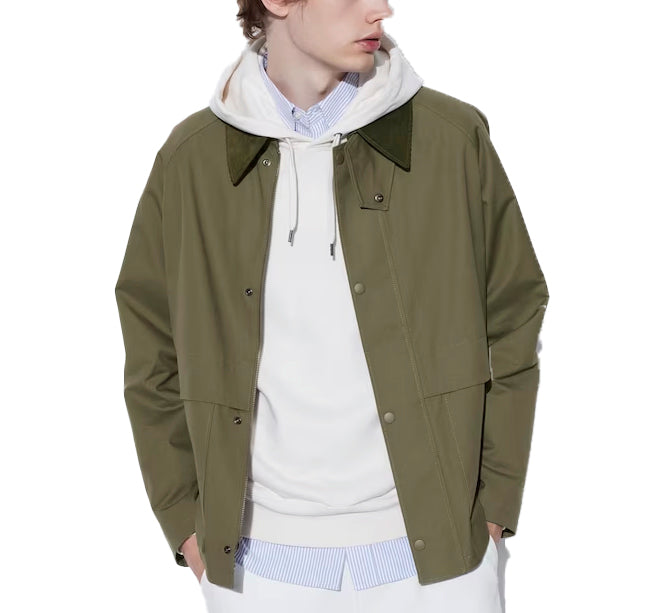 Uniqlo Men's Utility Short Blouson Olive