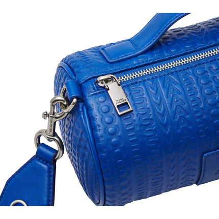 Marc Jacobs Women's The Monogram Debossed Duffle Bag Cobalt