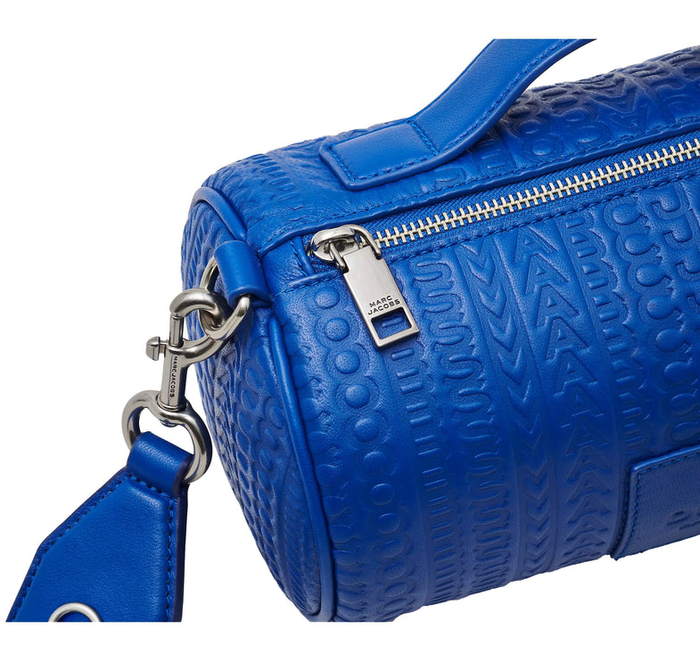 Marc Jacobs Women's The Monogram Debossed Duffle Bag Cobalt