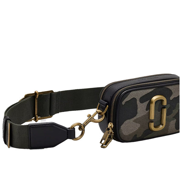 Marc Jacobs Women's The Camo Jacquard Snapshot Khaki