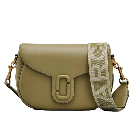 Marc Jacobs Women's The Covered J Marc Large Saddle Bag Light Moss