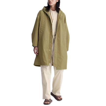 Uniqlo Unisex Utility Hooded Coat 33 Khaki