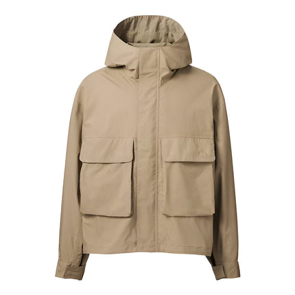 Uniqlo Men's Utility Hooded Jacket 32 Beige