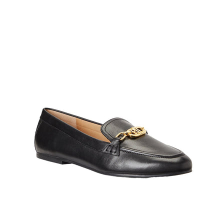 Polo Ralph Lauren Women's Averi Nappa Leather Loafer Black