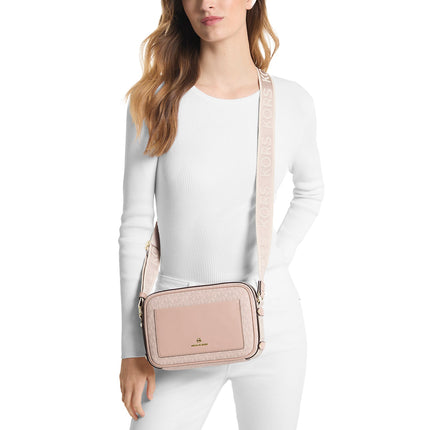 Michael Kors Women's Maeve Large Logo Crossbody Bag Ballet