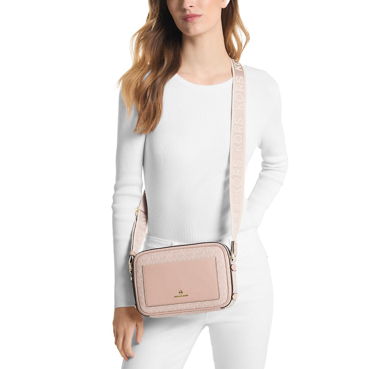 Michael Kors Women's Maeve Large Logo Crossbody Bag Ballet