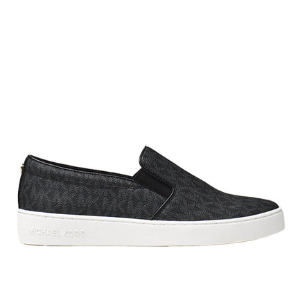 Michael Kors Women's Keaton Logo Slip On Sneaker Black