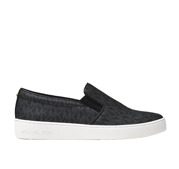 Michael Kors Women's Keaton Logo Slip On Sneaker Black