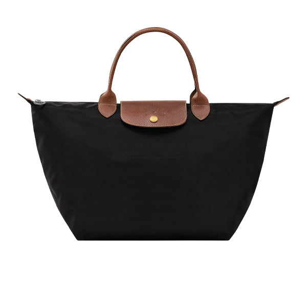 Longchamp Women's Le Pliage Original M Handbag Black - Ready to Ship