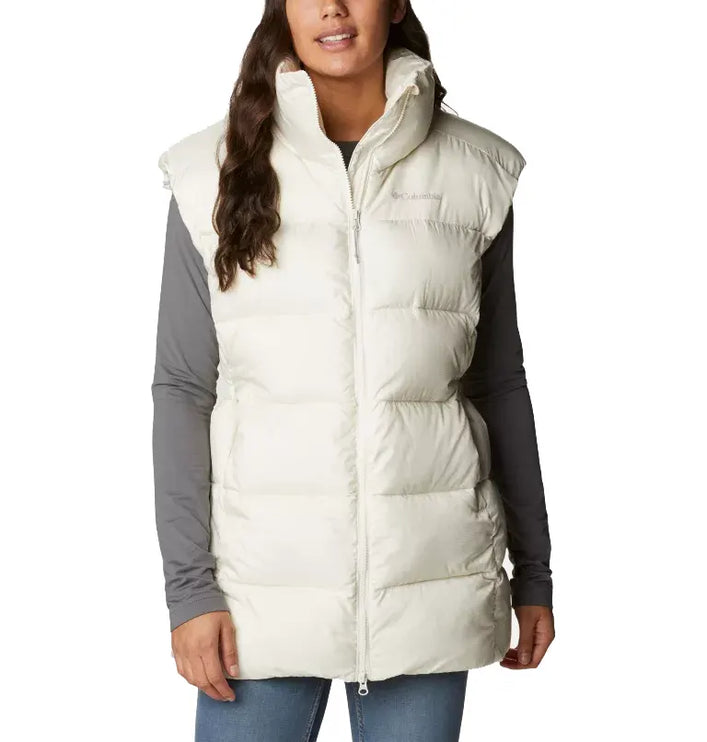 Columbia Women's Puffect Mid Vest Chalk