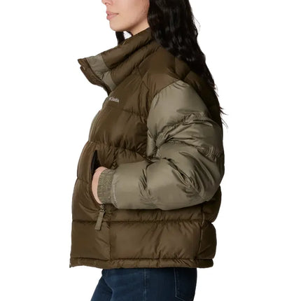 Columbia Women's Pike Lake II Cropped Jacket Olive Green/Stone Green
