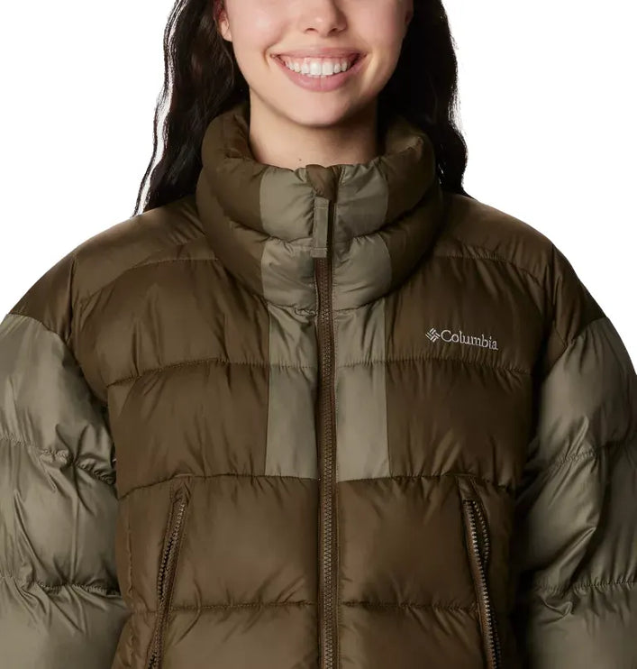 Columbia Women's Pike Lake II Cropped Jacket Olive Green/Stone Green