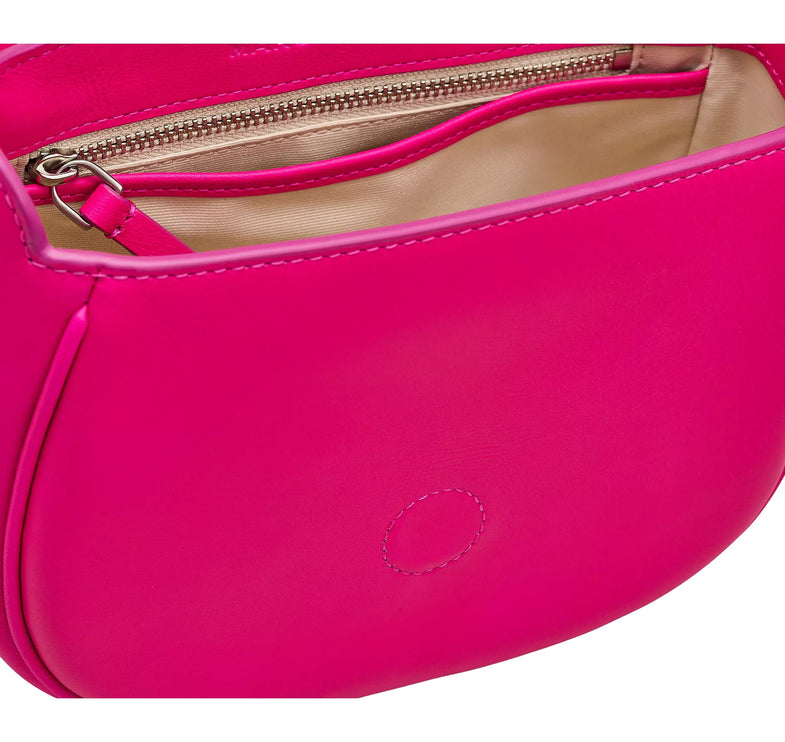 Marc Jacobs Women's The Covered J Marc Saddle Bag Hot Pink