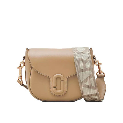 Marc Jacobs Women's The Covered J Marc Saddle Bag Camel