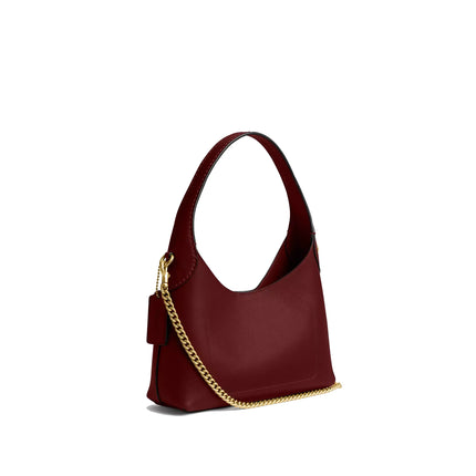 Coach Women's Brooklyn Shoulder Bag 23 Brass/Dark Ruby