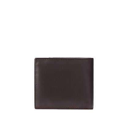 Polo Ralph Lauren Men's Leather Billfold Wallet Brown