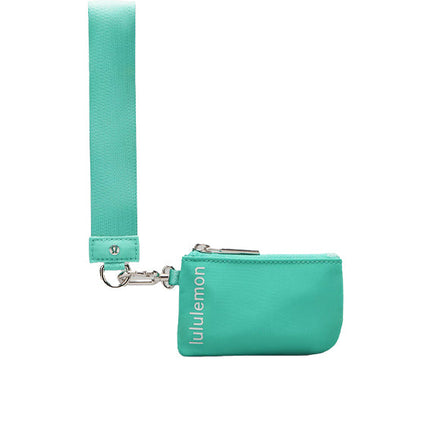 lululemon Unisex Dual Pouch Wristlet Paradise Green Vapor