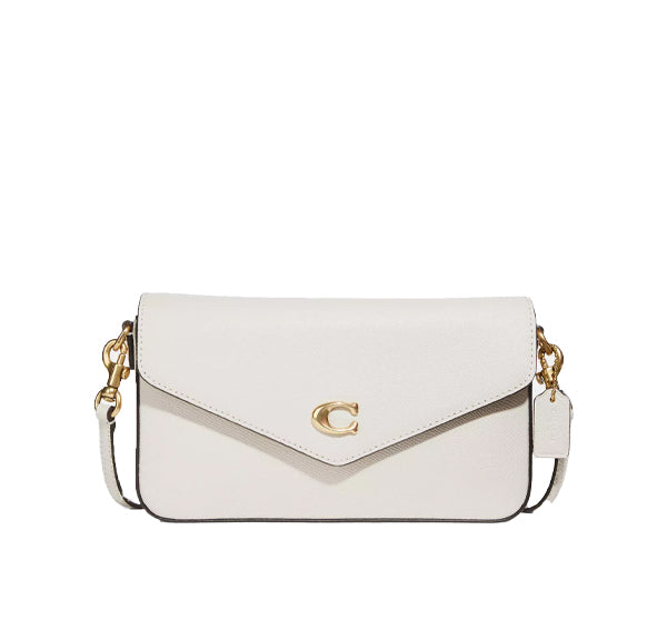 Coach Women's Wyn Crossbody Bag Brass/Chalk