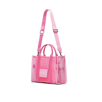 Marc Jacobs Women's The Mesh Medium Tote Bag Candy Pink