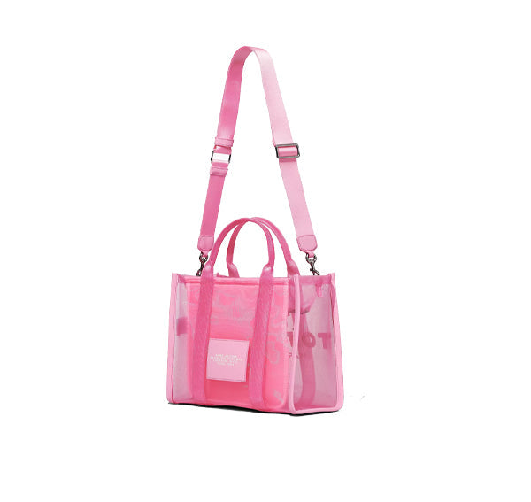 Marc Jacobs Women's The Mesh Medium Tote Bag Candy Pink