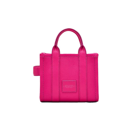 Marc Jacobs Women's The Leather Crossbody Tote Bag Hot Pink